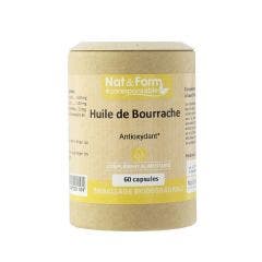 Huile De Bourache Antioxydant 60 Capsules Nat&form Nat&Form