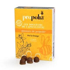 Gommes De Propolis Miel Et Orange 45g Propolia