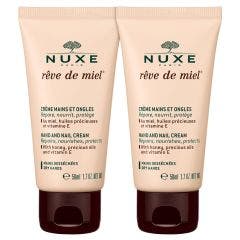 Creme Mains Et Ongles 2x50 ml Reve De Miel Nuxe