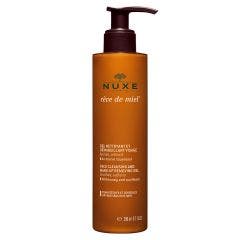 Gel Nettoyant Et Demaquillant Visage Peaux Seches Et Sensibles 200ml Reve De Miel Nuxe