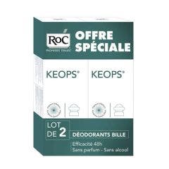 DEODORANT BILLE TRANSPIRATION ABONDANTE 2X30ML KEOPS ROC