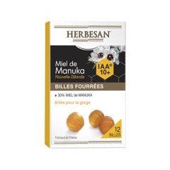 Billes Fourrees Miel De Manuka Iaa10+ X12 Herbesan