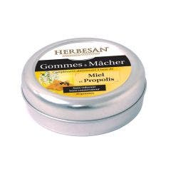 Gomme A La Propolis Pour La Gorge 45 Gommes Herbesan