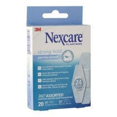 Assortiment Pansements X20 Nexcare Strong 3M