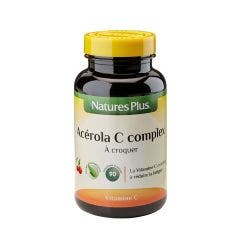 ACEROLA C COMPLEX 90 COMPRIMES A CROQUER NATURES PLUS