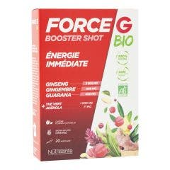 Booster Shot Bio 20 Ampoules Force G Energie Immediate 200ml Nutrisante