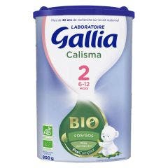 Lait En Poudre Calisma 2 Bio 6 A 12 Mois 800g Gallia