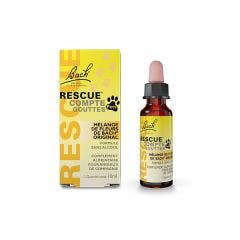 Concentre De Serenite Pour Animaux Gouttes Pets Bach 10ml Rescue