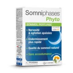Somniphases Phyto 30 comprimés Sommeil perturbé 3C Pharma