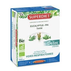 VOIES RESPIRATOIRES THYM BIO 10 AMPOULES MA DETOX CIBLEE SUPERDIET