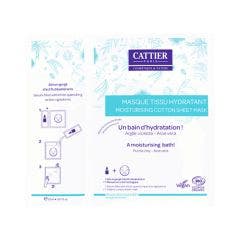 Masque Tissu Hydratant Bio 20ml Cattier