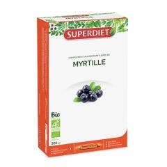 MYRTILLE VISION PUR JUS 20 AMPOULES SUPERDIET