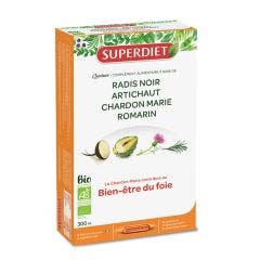 QUATUOR CHARDON MARIE DIGESTION BIO 20 AMPOULES SUPERDIET