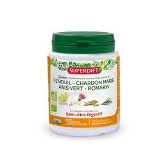 Quatuor Digestion Fenouil Bio 150 Gelules Superdiet