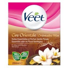Cire Orientale Huiles Essentielles Vanille 250ml Veet