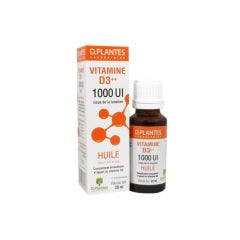 Vitamine D3 Huile 1000UI 20ml D. Plantes