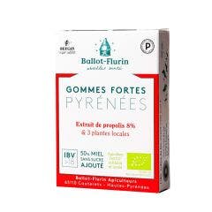Gommes Fortes Des Pyrenees Bio Miel Et Propolisnoire 30g Ballot-Flurin