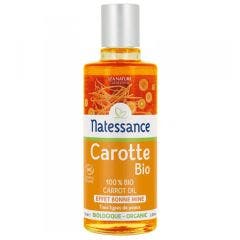 Huile De Carotte Bio Huile Pure Effet Bonne Mine 100ml Natessance