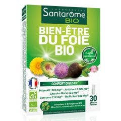 Bien-etre Du Foie Bio 30 Gelules Santarome