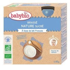 Gourde Brasse Bio Des 8 Mois 4x85g Babybio