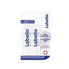Stick Levres Protect + Spf15 2x4.8g Labello