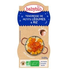 Repas Bonne Nuit Bols Bio Des 12 Mois 2x200g Babybio