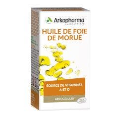 Huile De Foie De Morue 220 Capsules Arkogélules Arkopharma