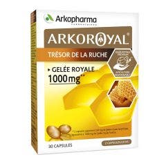 Gelee Royale 30 Capsules 1000mg Arkoroyal Arkopharma