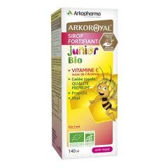 Sirop Fortifiant Bio Junior Gelée Royale, Propolis 140ml Arkoroyal Arkopharma
