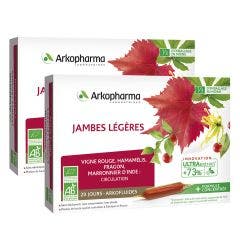 Jambes Legeres 2x20 Ampoules Arkopharma