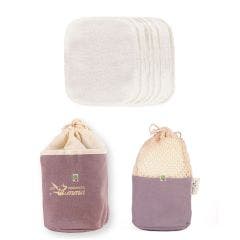 Kit Eco Belle Trousse Biface Coton Bio X15 Les Tendances D'Emma