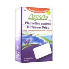 Plaquettes Anti-acariens Pour Diffuseur Prise x10 Plaquettes Aspirea