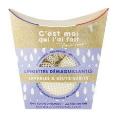 Lingettes Demaquillantes Reutilisables X8 C'est Moi Qui L'ai Fait Diet World
