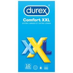 Préservatifs Extra Larges Extra Longs X10 Comfort XXL Durex