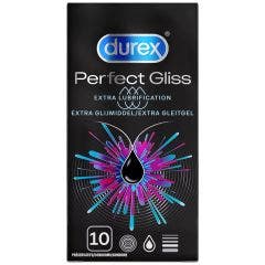 Préservatifs Extra Lubrification X10 Perfect Gliss Durex