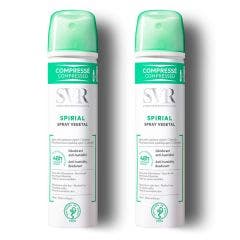 Spray Vegetal Deodorant Anti Humidite 48h 2x75 ml Spirial Svr
