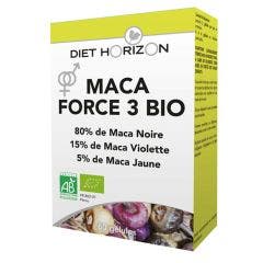 Maca Force 3 Bio 60 Gelules Diet Horizon