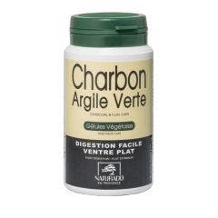 Charbon & Argile Verte 120 Gelules Naturado