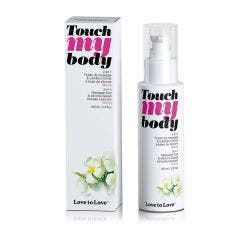 Fluide De Massage Et Lubrifiant Intime 2 En 1 Touch My Body 100ml Love To Love