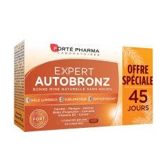 Autobronzant Hâle naturel 45 comprimés Expert AutoBronz Forté Pharma