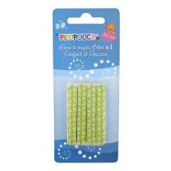 Limes A Ongles Bebe X4 Petipouce 1 Mois Et + Estipharm