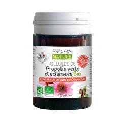 Propolis Verte Et Echinacee Bio 60 Gelules Propos'Nature