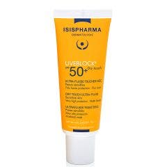 Ultra Fluide Toucher Sec Spf50+ Dry Touch 40ml Uveblock Isispharma