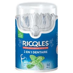 Fil Dentaire 2 En 1 - 50 Unites Juvasante Ricqles