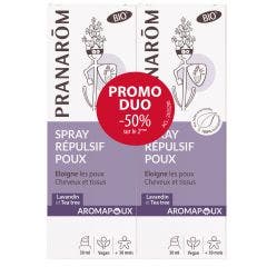 Aromapoux Spray Anti-poux Bio 60ml Aromapoux Pranarôm