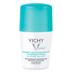 Anti Transpirant Efficace 48h Transpiration Intense 50ml Déodorant Peaux Sensibles Vichy