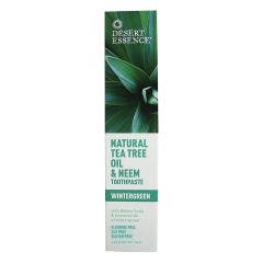 Dentifrice Tea Tree Neem 176g Parfum Menthe Douce Desert Essence