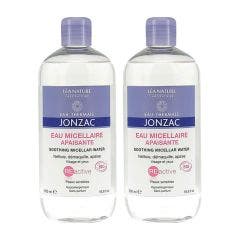 Eau Micellaire Apaisante Bio Reactive Peaux Sensibles 2x500ml Eau thermale Jonzac