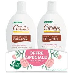Soin Toilette Naturel Extra-doux 2x500ml Intime Rogé Cavaillès