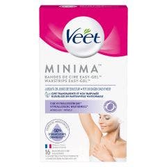 Bandes de cire froide Minima x16 Aisselles Veet